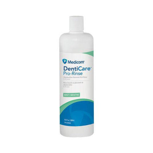 Medicom 10025-H DentiCare Pro-Rinse Chlorhexidine Gluconate Oral Rinse Mint Flavored 16 Oz Medicom 10025-H DentiCare Pro-Rinse Chlorhexidine Gluconate Oral Rinse Mint Flavored 16 Oz